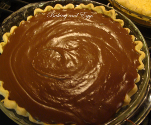 Chocolate pie whole